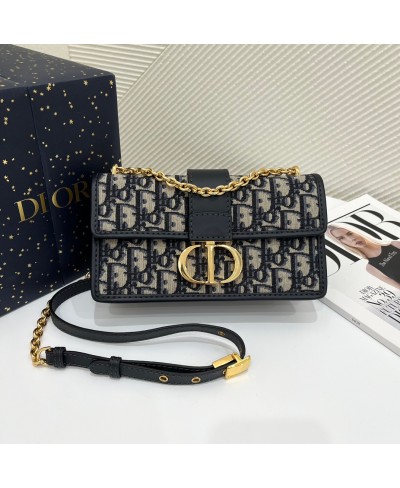 CHRISTIAN DIOR 30 MONTAIGNE EAST-WEST BAG WITH CHAIN