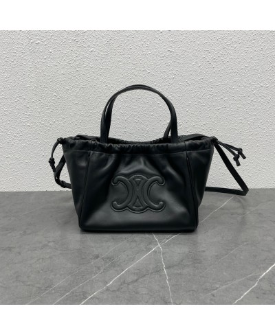 CELINE CABAS DRAWSTRING CUIR TRIOMPHE IN SMOOTH CALFSKIN