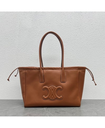 CELINE CABAS DRAWSTRING CUIR TRIOMPHE IN SMOOTH CALFSKIN