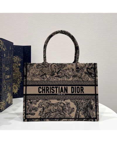 CHRISTIAN DIOR MEDIUM DIOR BOOK TOTE