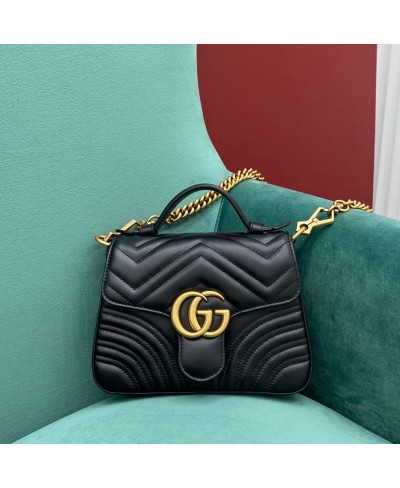 GUCCI GG Marmont mini top handle bag