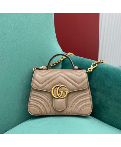 GUCCI GG Marmont mini top handle bag