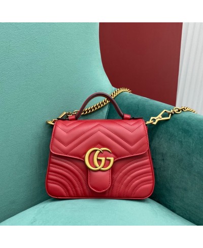 GUCCI GG Marmont mini top handle bag