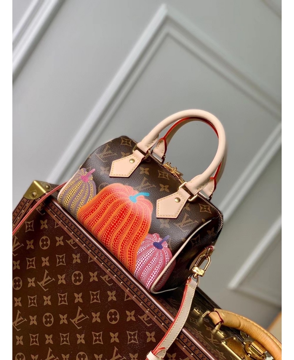 LV x YK Speedy Bandoulière 20 Monogram - Women - Handbags
