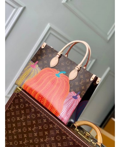 LV x YK Borsa OnTheGo MM LOUIS VUITTON