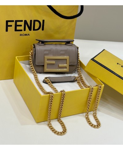 FENDI Nano Baguette Chain