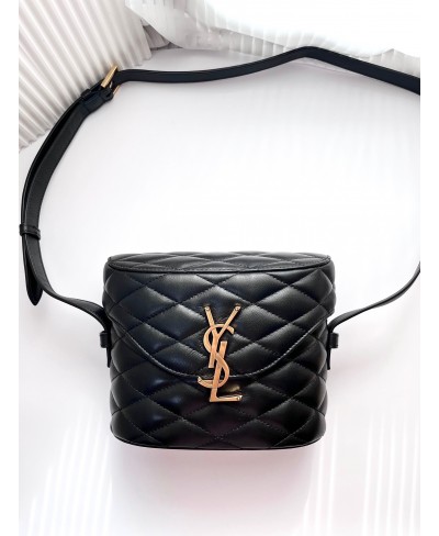 SAINT LAURENT JUNE BOX BAG IN QUILTED LAMBSKIN