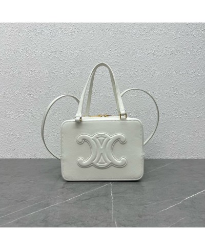 CELINE FOLDABLE CUBE BAG IN SMOOTH CALFSKIN