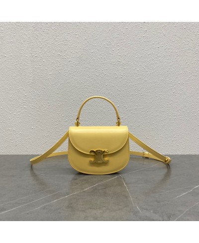 CELINE MINI BESACE TRIOMPHE IN SHINY CALFSKIN