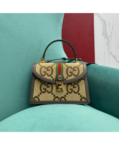 GUCCI Ophidia jumbo GG top handle bag