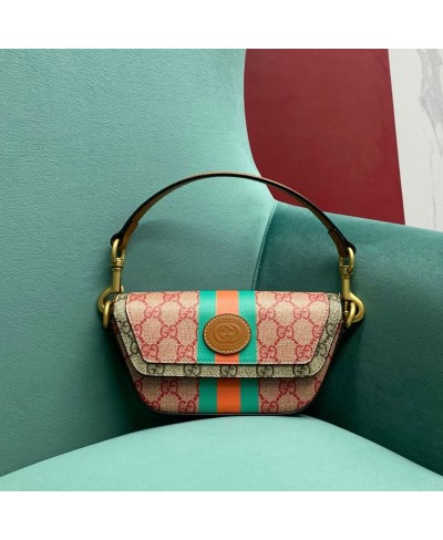 GUCCI GG mini handbag with Web ribbon