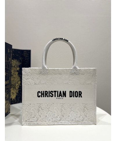 CHRISTIAN DIOR MEDIUM DIOR OR DIOR BOOK TOTE