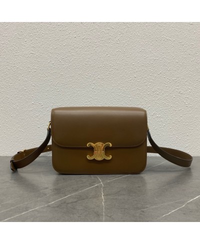 CELINE CLASSIQUE TRIOMPHE BAG IN SHINY CALFSKIN