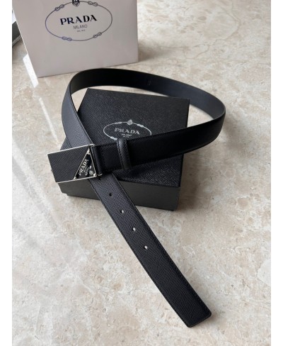 PRADA BELT IN SAFFIANO LEATHER