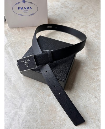 PRADA Saffiano leather belt