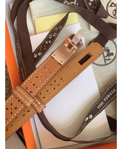 HERMES Kelly Garden Party 18 belt