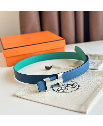 Fibbia da cintura Mini Constance & Pelle reversibile per cintura 24 mm HERMES