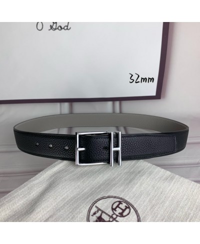 HERMES Nathan 32 reversible belt