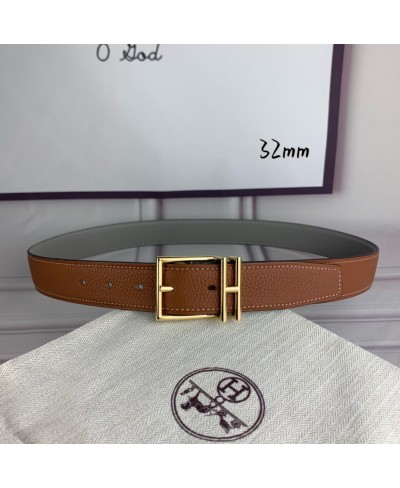 HERMES Nathan 32 reversible belt