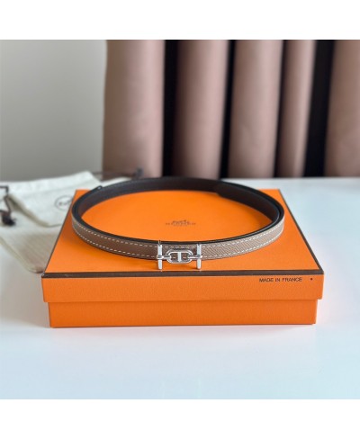 Fibbia da cintura Ancre & Pelle reversibile per cintura 13 mm HERMES