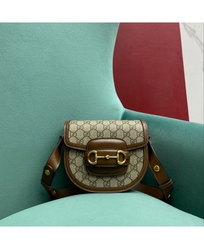 GUCCI GUCCI HORSEBIT 1955 ROUND MINI BAG