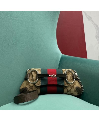 GUCCI GUCCI HORSEBIT CHAIN SMALL SHOULDER BAG