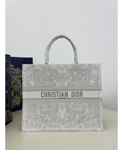 CHRISTIAN DIOR LARGE DIOR BOOK TOTE