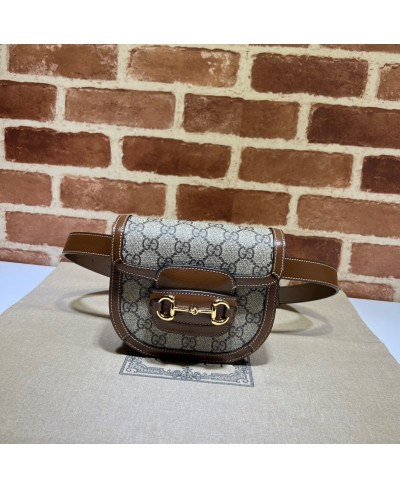 GUCCI GUCCI HORSEBIT 1955 ROUNDED BELT BAG