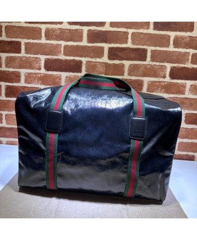 BORSA DA VIAGGIO GRANDE CON DETTAGLIO WEB GUCCI