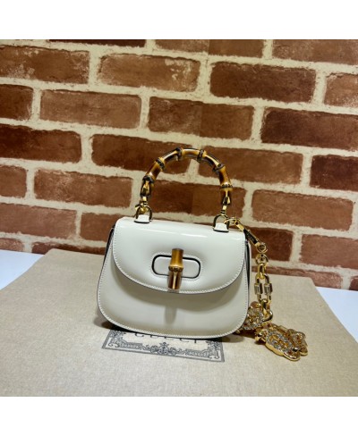 MINI BORSA A MANO GUCCI BAMBOO 1947 GUCCI