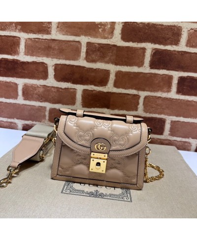 GUCCI GG MATELASSÉ SMALL TOP HANDLE BAG