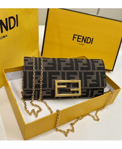 Continental With Chain Baguette FENDI