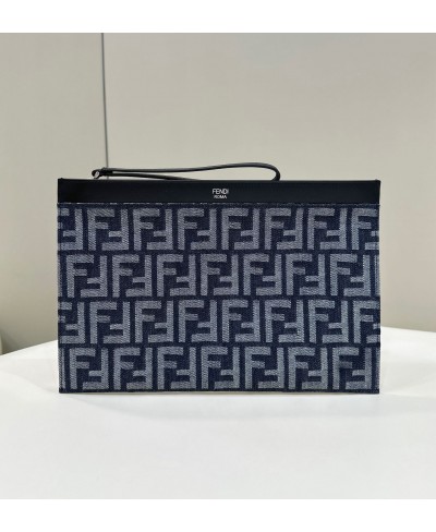 FENDI FF Medium Flat Pouch