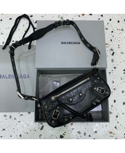 BALENCIAGA WOMEN'S LE CAGOLE XS SLING BAG