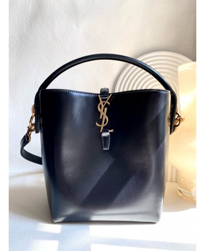 BORSA LE 37 PICCOLA IN PELLE LUCIDA SAINT LAURENT