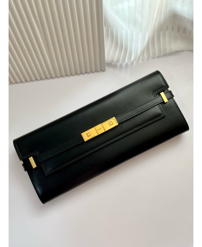 SAINT LAURENT MANHATTAN CLUTCH IN BOX SAINT LAURENT