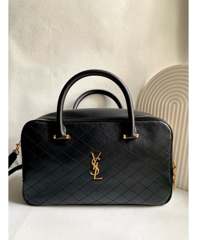 DUFFLE BAG LYIA IN PELLE DI AGNELLO TRAPUNTATA SAINT LAURENT