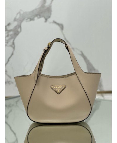 Borsa shopping medium in pelle PRADA