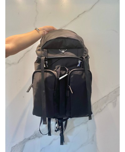 PRADA Re-Nylon and Saffiano leather backpack