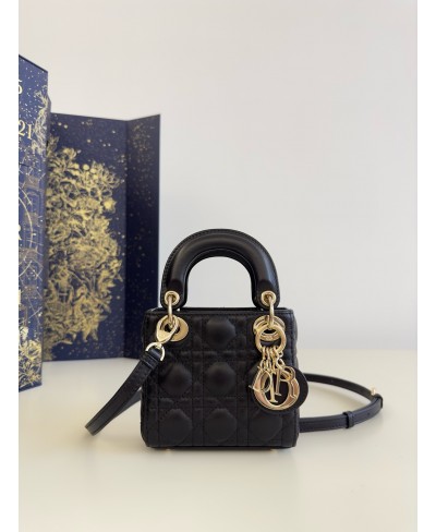 CHRISTIAN DIOR Lady Dior Micro Bag