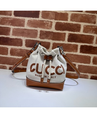 GUCCI MINI SHOULDER BAG WITH GUCCI PRINT