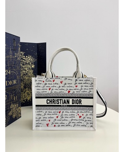 CHRISTIAN DIOR Dioramour Small Dior Book Tote