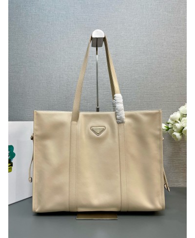 PRADA Large leather tote bag