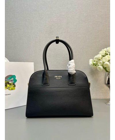 Borsa shopping medium in pelle PRADA