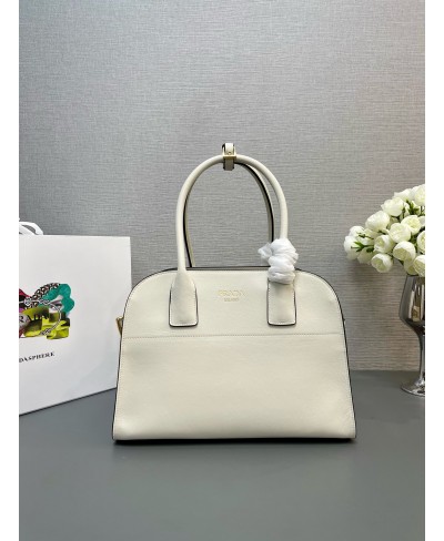 Borsa shopping medium in pelle PRADA