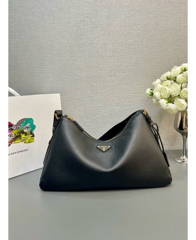 PRADA Prada Aimée large leather shoulder bag