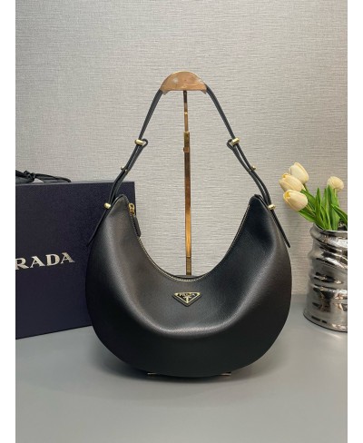 PRADA Prada Arqué large leather shoulder bag