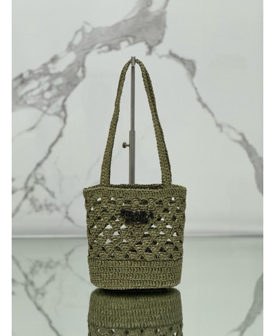 Borsa shopping in crochet PRADA