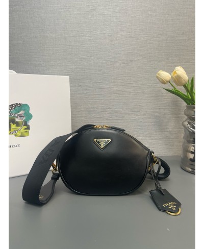 PRADA Leather mini shoulder bag