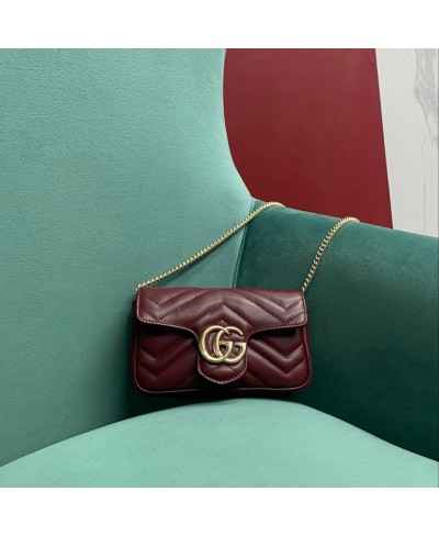 Super mini borsa GG Marmont GUCCI